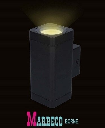 Buitenlamp SmartLife, Up- en Down light, RGB, Warm- Koel Wit, Overige materialen, Nedis SmartLife, Minder dan 50 watt, Wandlamp