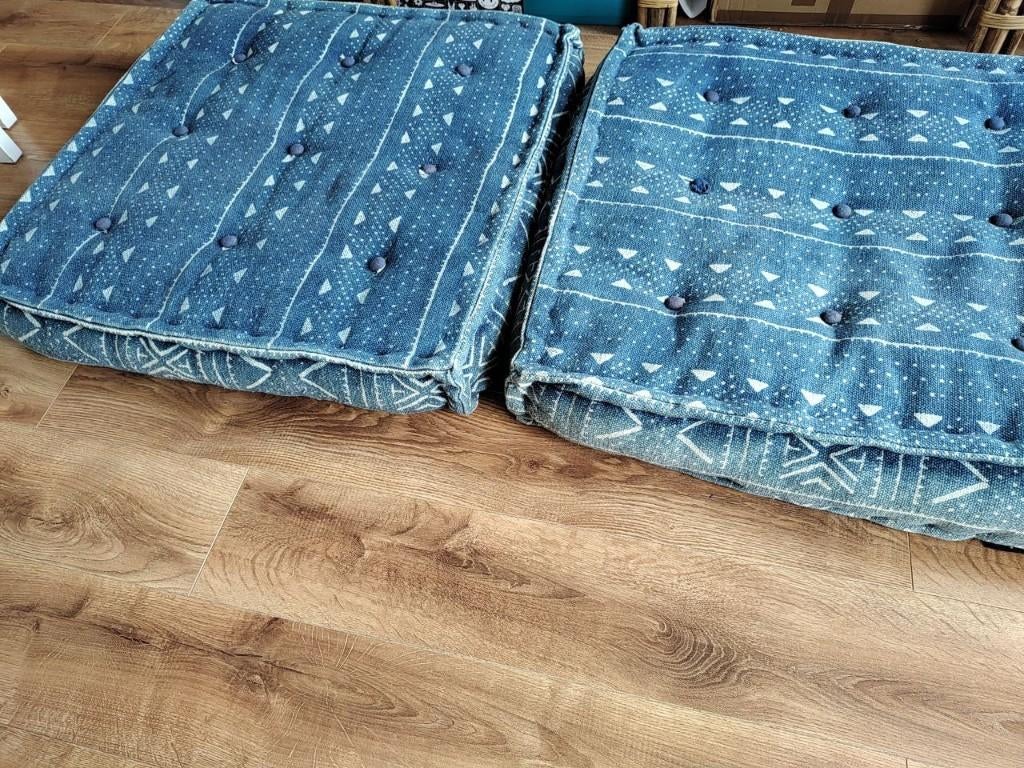 Boho stijlvol kussens uit India voor de woonkamer /voor hond, Huis en Inrichting, Woonaccessoires | Kussens, Ophalen, Gebruikt