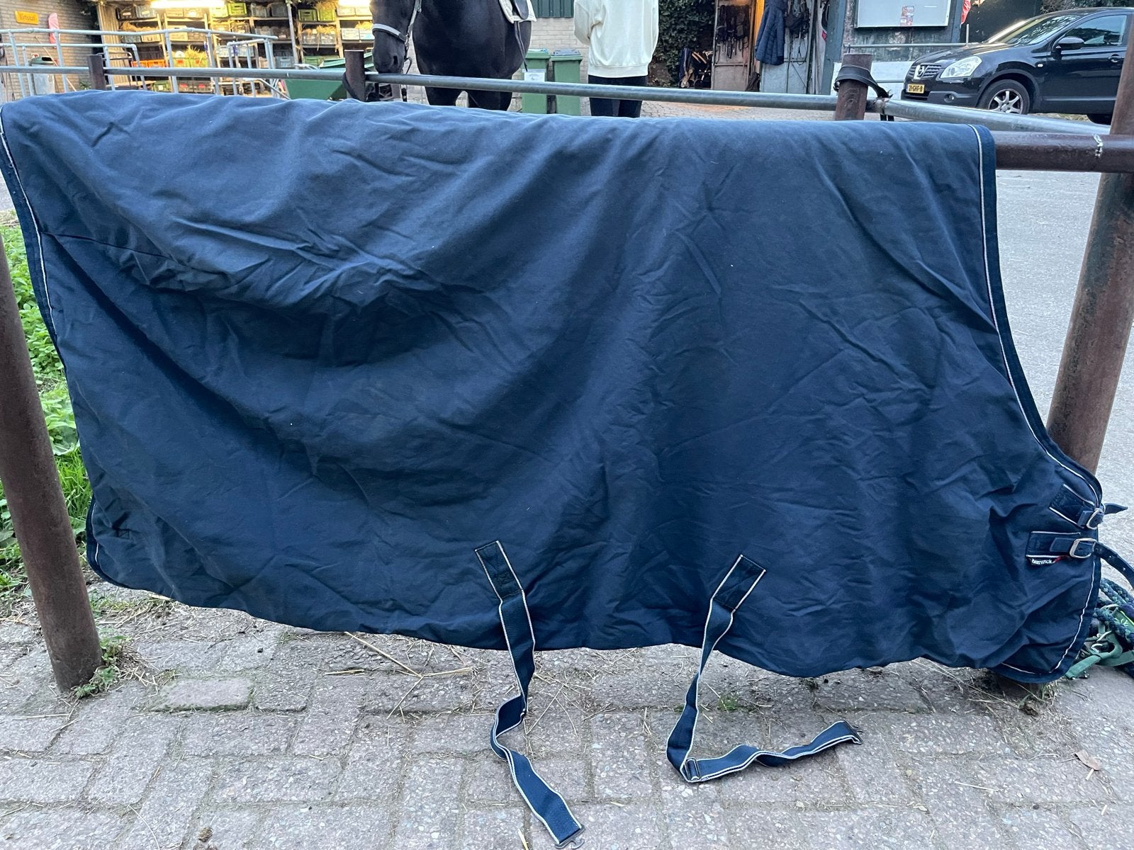 Dominick winter deken, Dieren en Toebehoren, Full (L), Gebruikt, Ophalen of Verzenden, Blauw