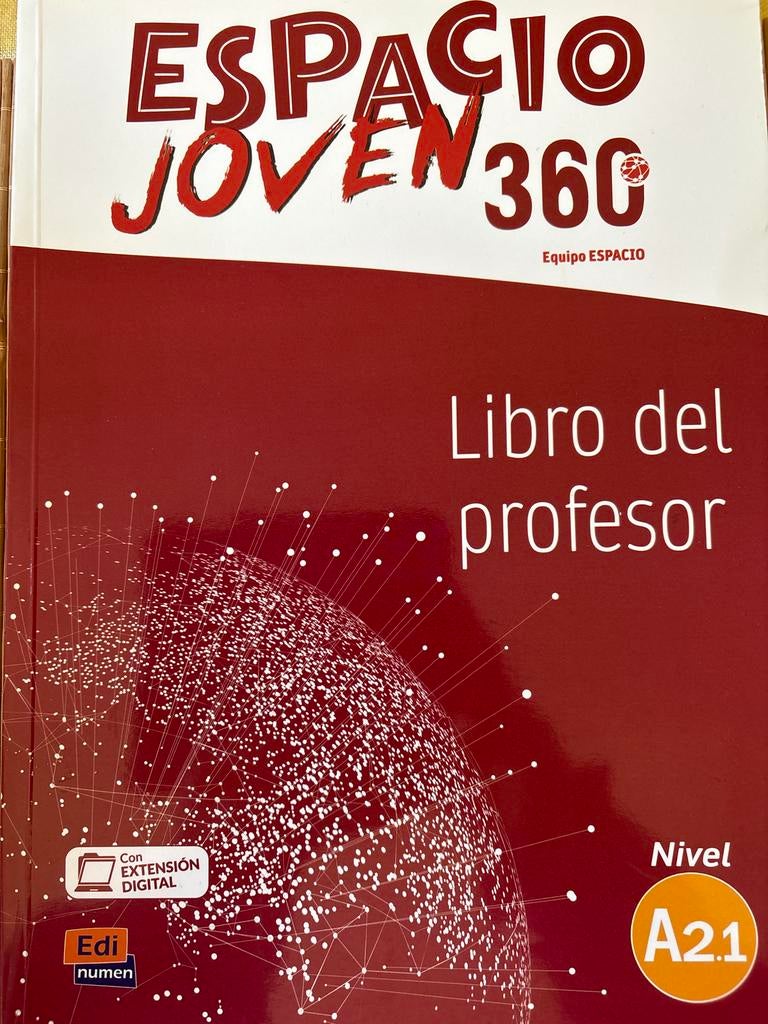 Espacio Joven 360 - Libro del Profesor A2.1, Ophalen of Verzenden, Zo goed als nieuw