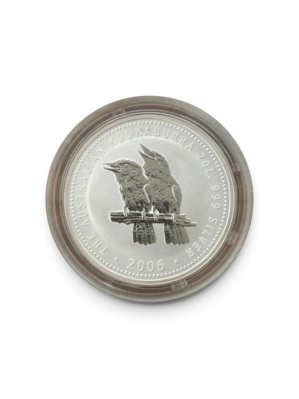 2 ounce Kookaburra 2006, Postzegels en Munten, Ophalen of Verzenden, Losse munt, Zilver