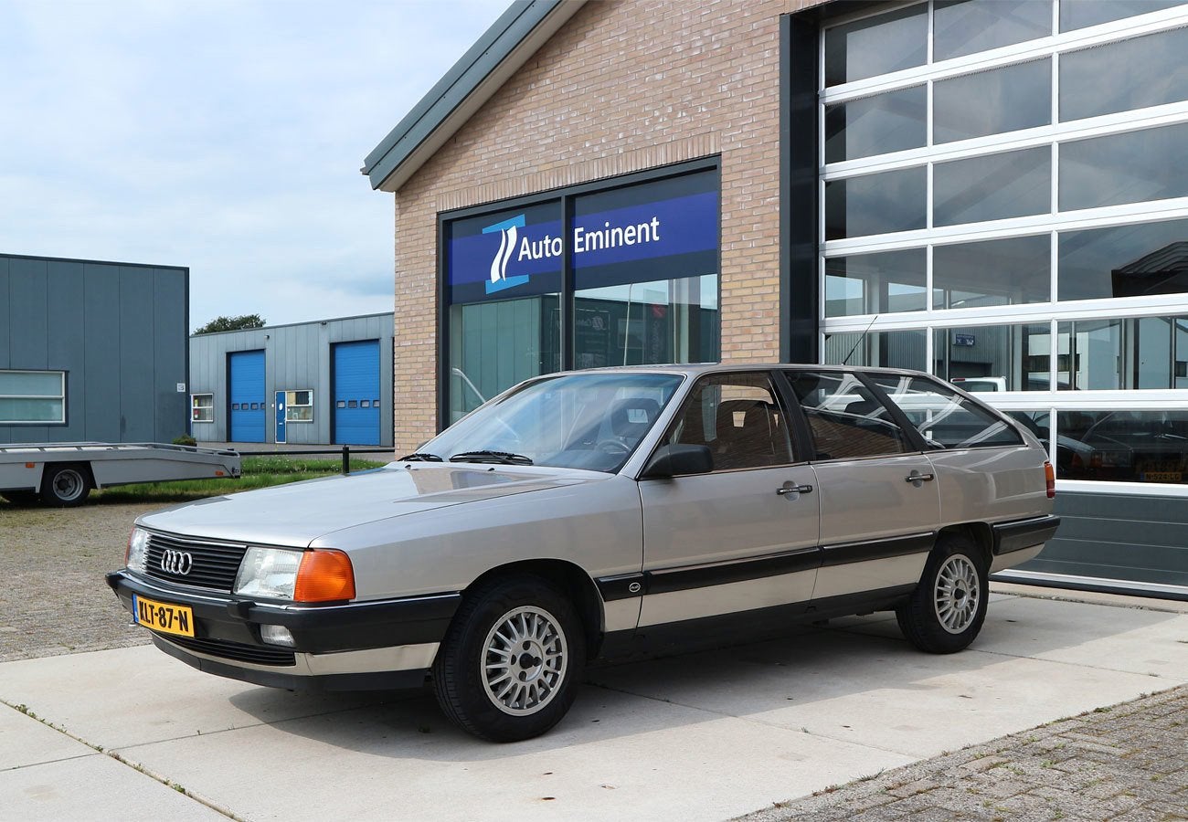 Audi 100 Avant CD Automaat 1e eigenaar, Auto's, Audi, Dealer onderhouden, Gebruikt, 4 cilinders, Blauw