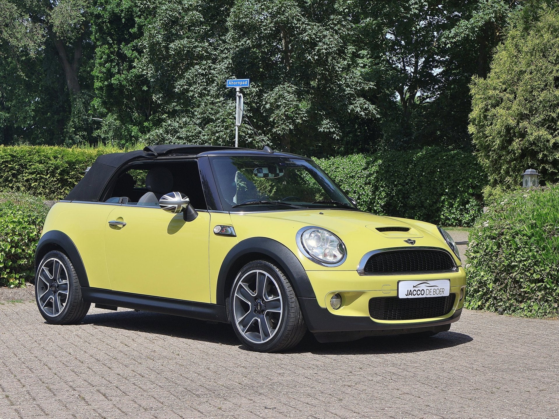 Mini Mini Cabrio 1.6 Cooper S 175pk Xenon/17"/Stoelverwarm, Auto's, Mini, Gebruikt, Zwart, 4 cilinders, Cabriolet