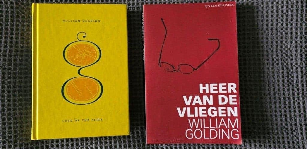 Engels en Nederlandse versie van 'Lord of the flies', Boeken, Ophalen of Verzenden, Gelezen, William Golding