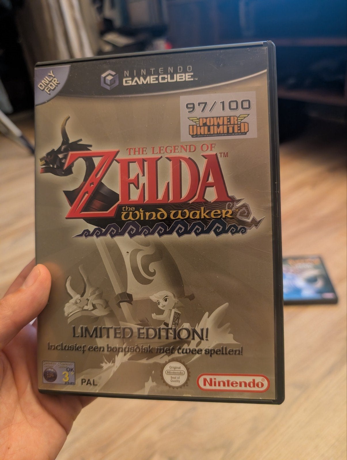 The Legend of Zelda: The Wind Waker Limited Edition GameCube, Avontuur en Actie, 1 speler, Ophalen of Verzenden, Zo goed als nieuw