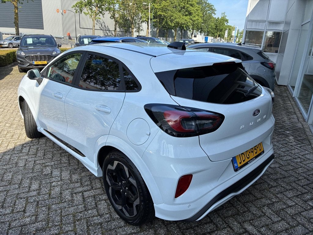 Ford Puma Gen-E Premium 44 kWh, Auto's, Ford, 12 maanden, 750 kg, Leder en Stof, Origineel Nederlands