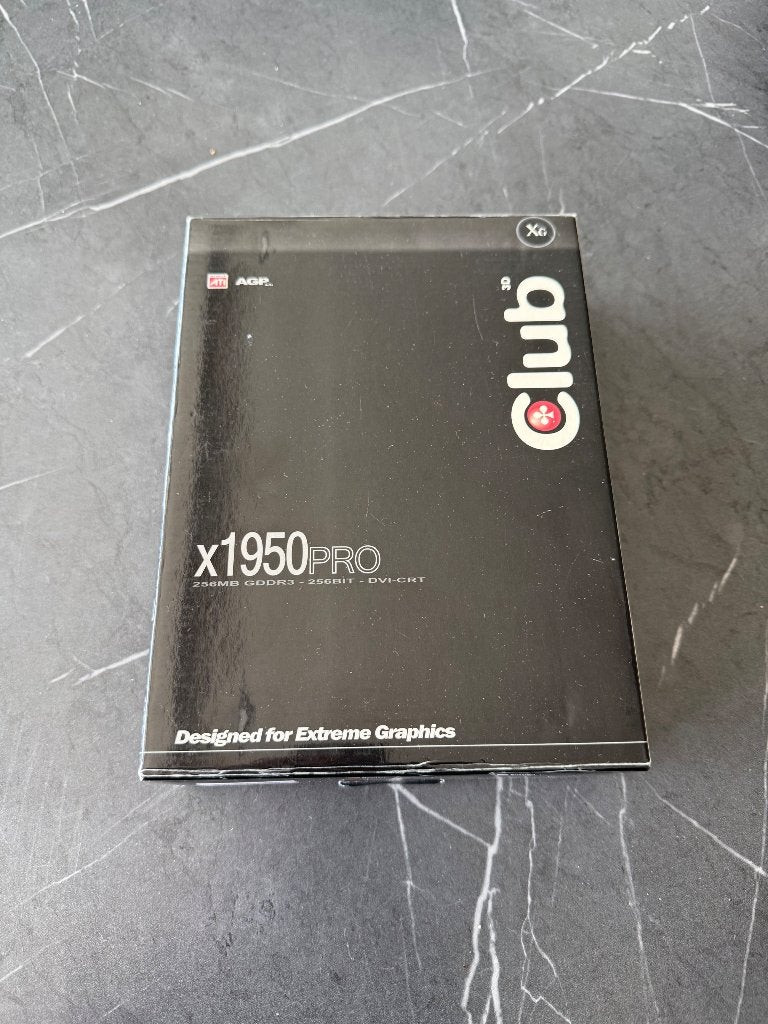 Ultimate Retro AGP Videokaart: Club 3D Radeon X1950 Pro, Computers en Software, AMD, GDDR3, Ophalen of Verzenden, Zo goed als nieuw