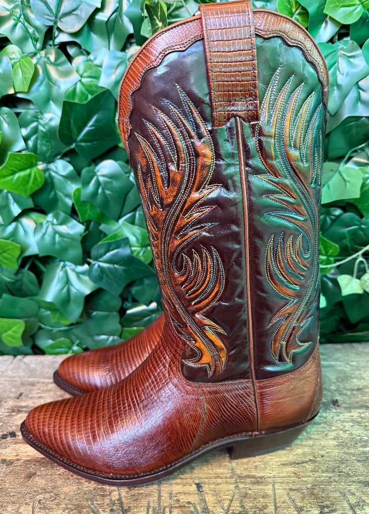 Prachtige aparte vintage leren laarzen van Sendra , maat 41, Bruin, Nieuw, Ophalen of Verzenden, Sendra