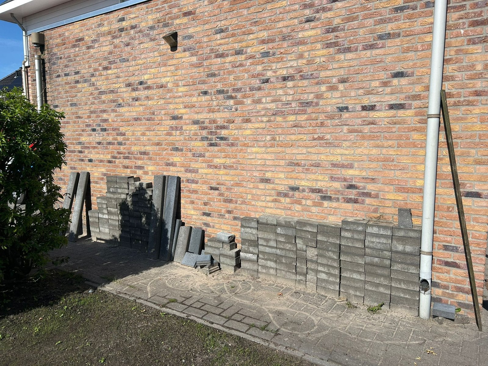 Klinkers en opsluitband, Ophalen, Gebruikt
