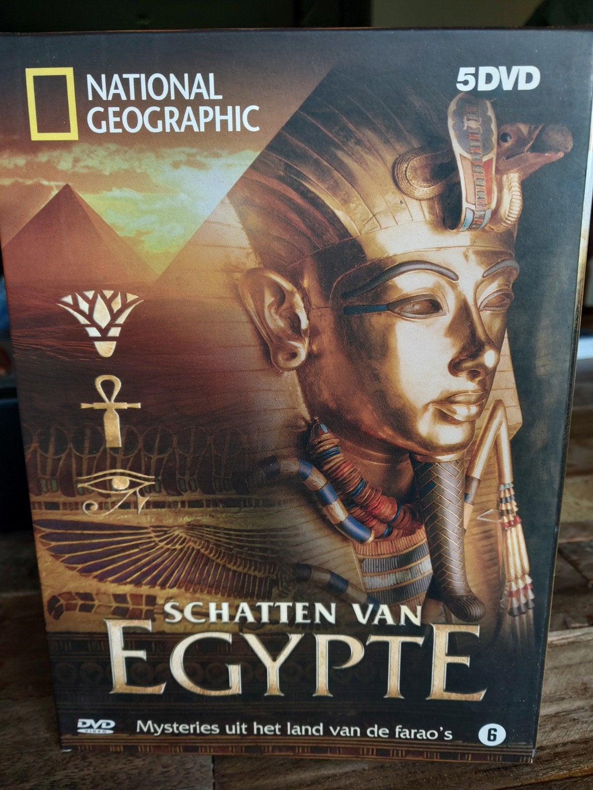 National Geographic: Schatten van Egypte (5 DVD Boxset), Cd's en Dvd's, Dvd's | Documentaire en Educatief, Vanaf 6 jaar, Ophalen of Verzenden