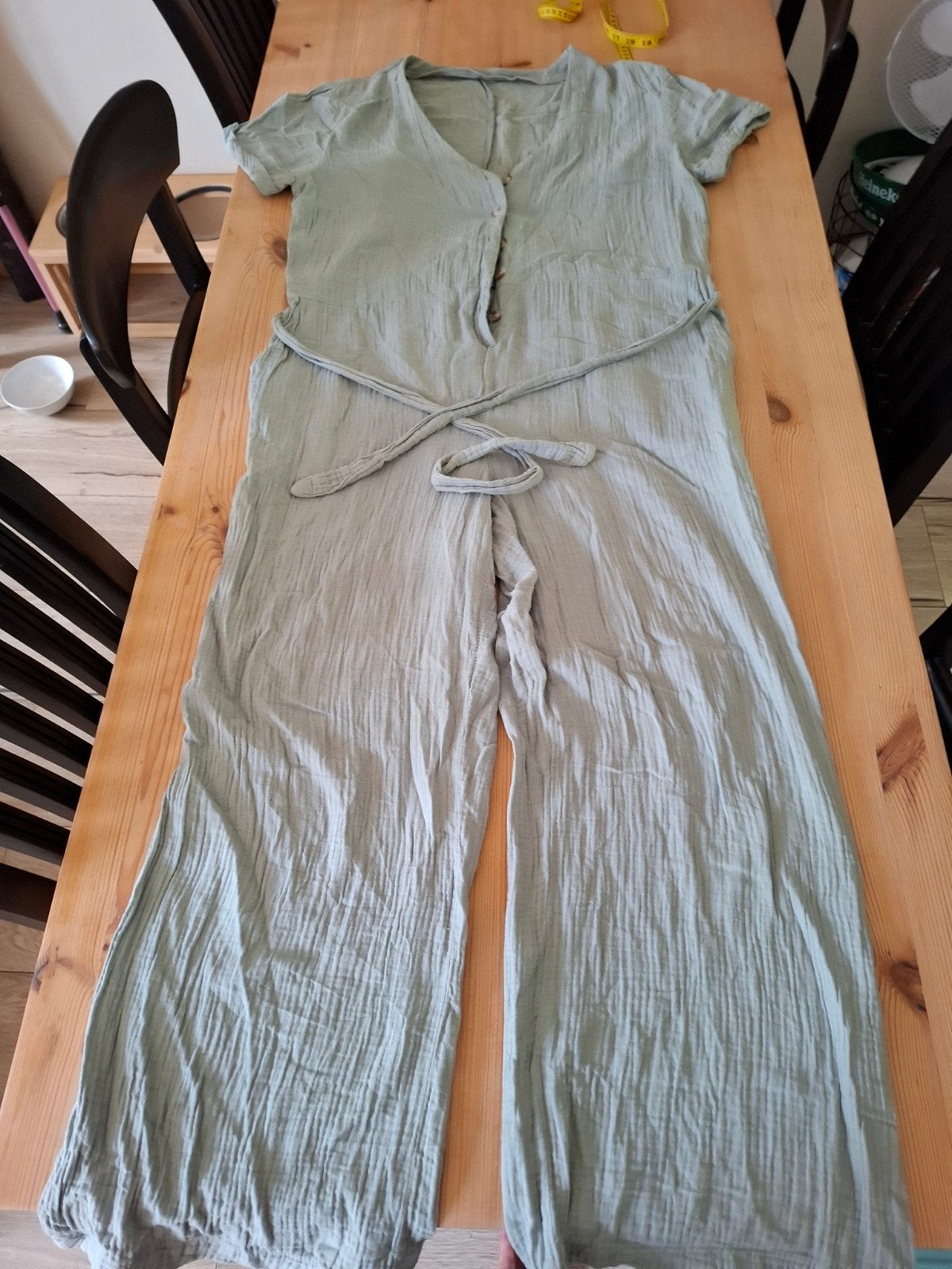 jumpsuit. Hema XL, Kleding | Dames, Jumpsuits, Ophalen of Verzenden, Zo goed als nieuw, Maat 46/48 (XL) of groter, Groen