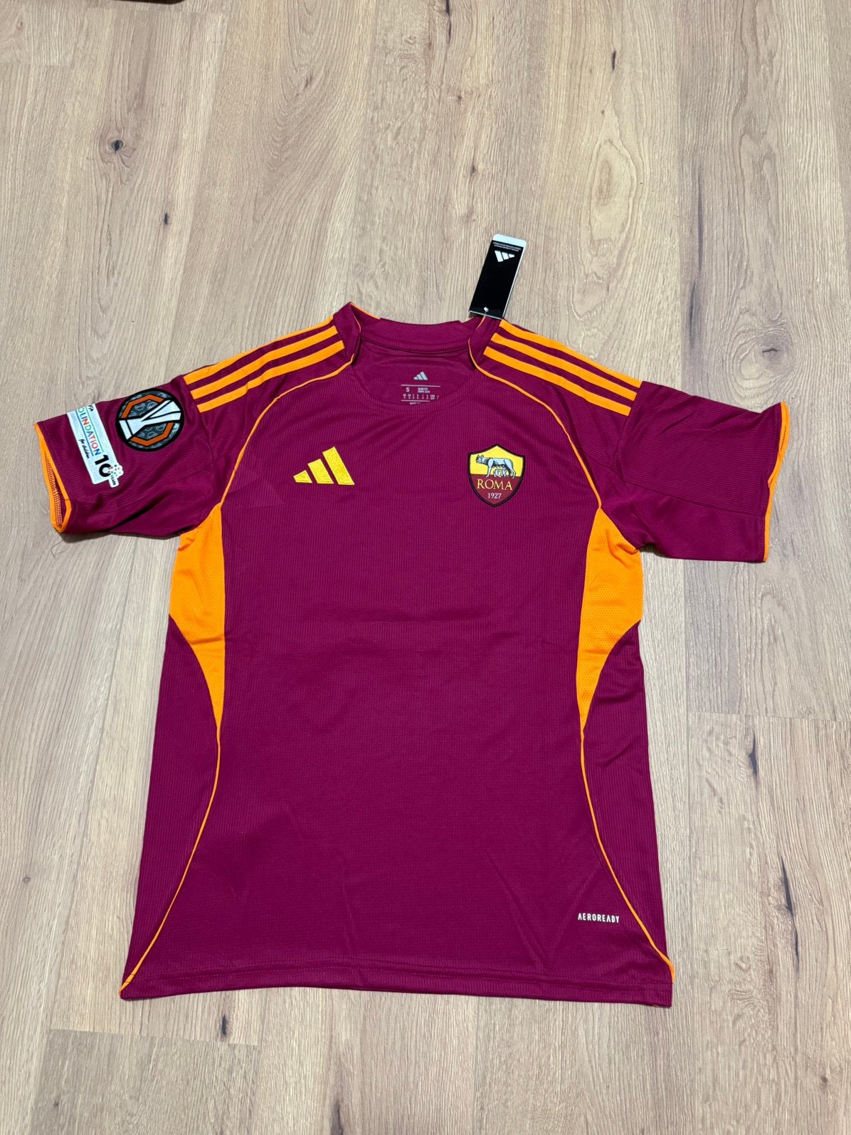 AS Roma Thuis Tenue 25/26 - Soulé 18 - Maat S, Nieuw, Ophalen of Verzenden, Voetbal, Rood
