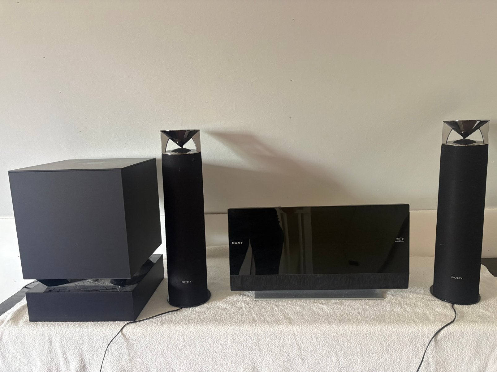 Sony Blueray Home cinema BDV L800 system, Audio, Tv en Foto, Home Cinema-sets, Ophalen, Gebruikt, Blu-ray-speler, 70 watt of meer