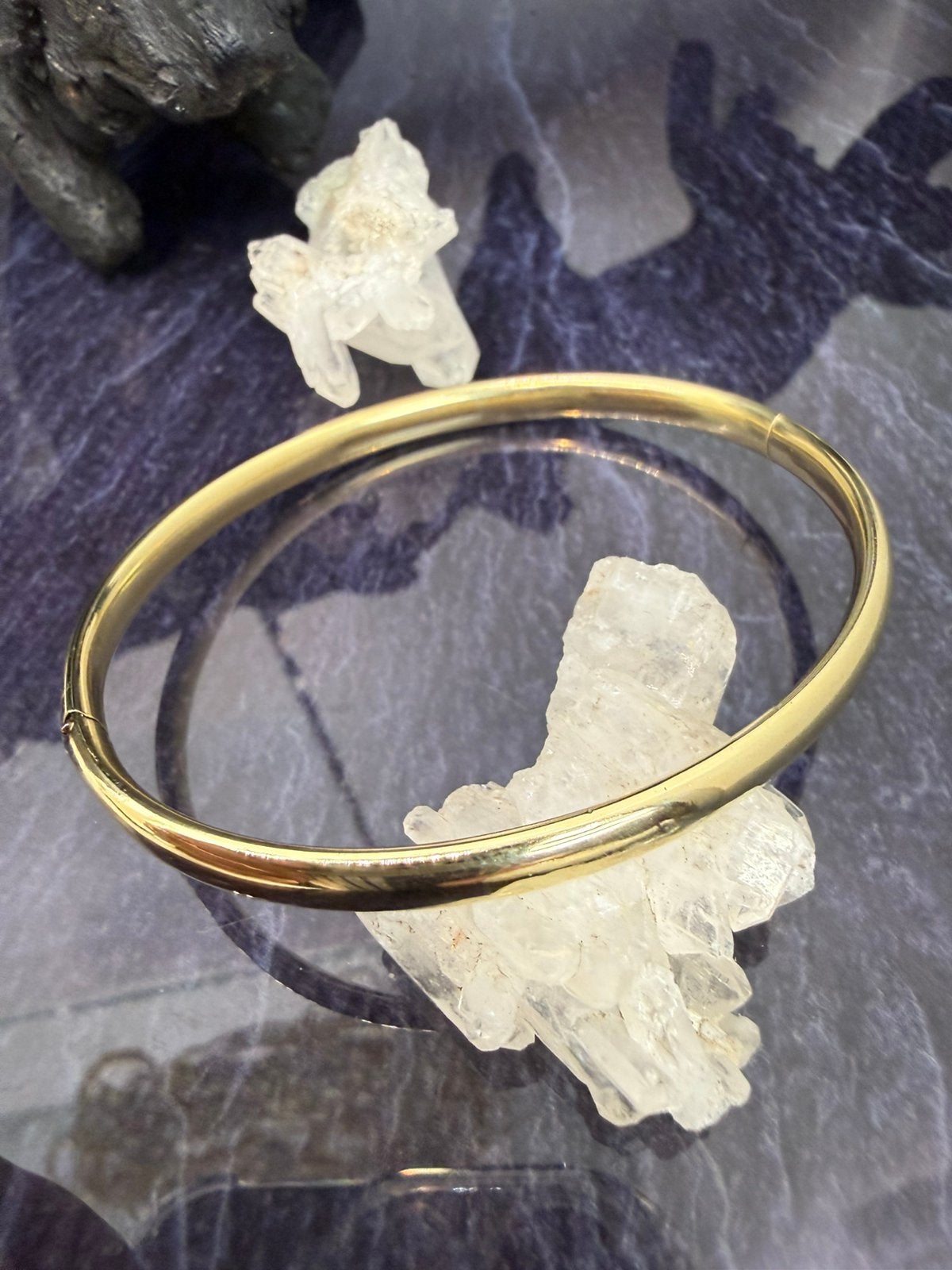 Prachtige 14 karaats gouden slavenarmband, Ophalen of Verzenden, Zo goed als nieuw, Goud