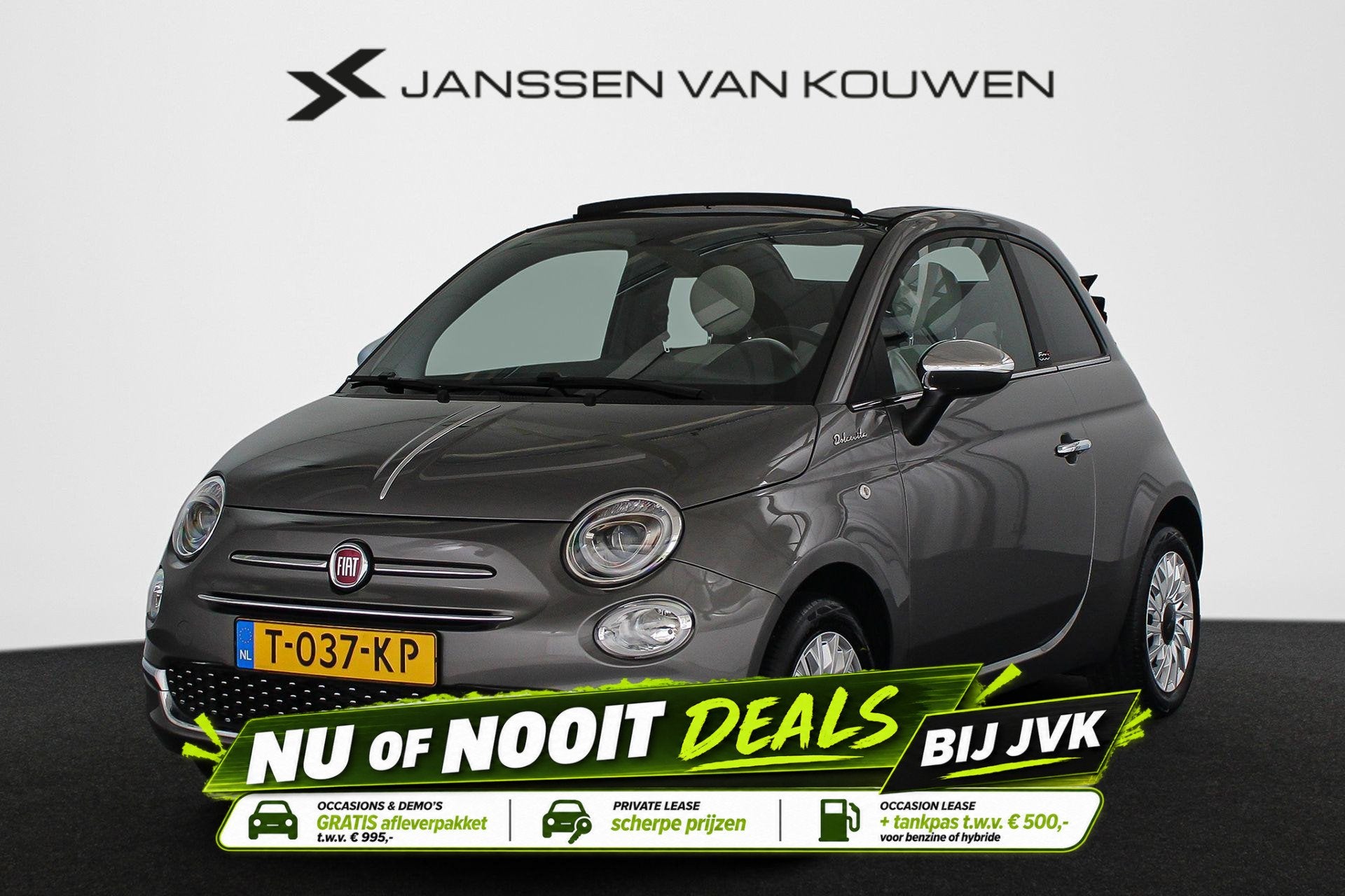 Fiat 500 C 1.0 Hybrid Dolcevita Cabrio Climate Control Apple