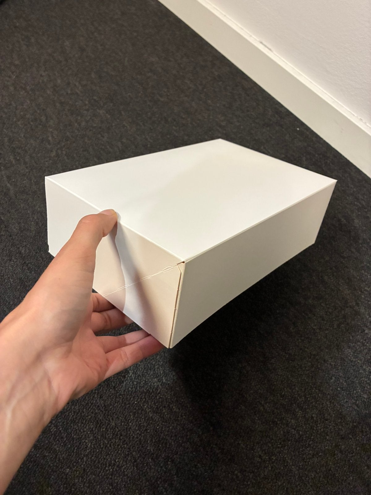 Gebaksdozen, nieuw, wit en onbedrukt, Ophalen, Doos, Opvouwbaar, Minder dan 50 cm