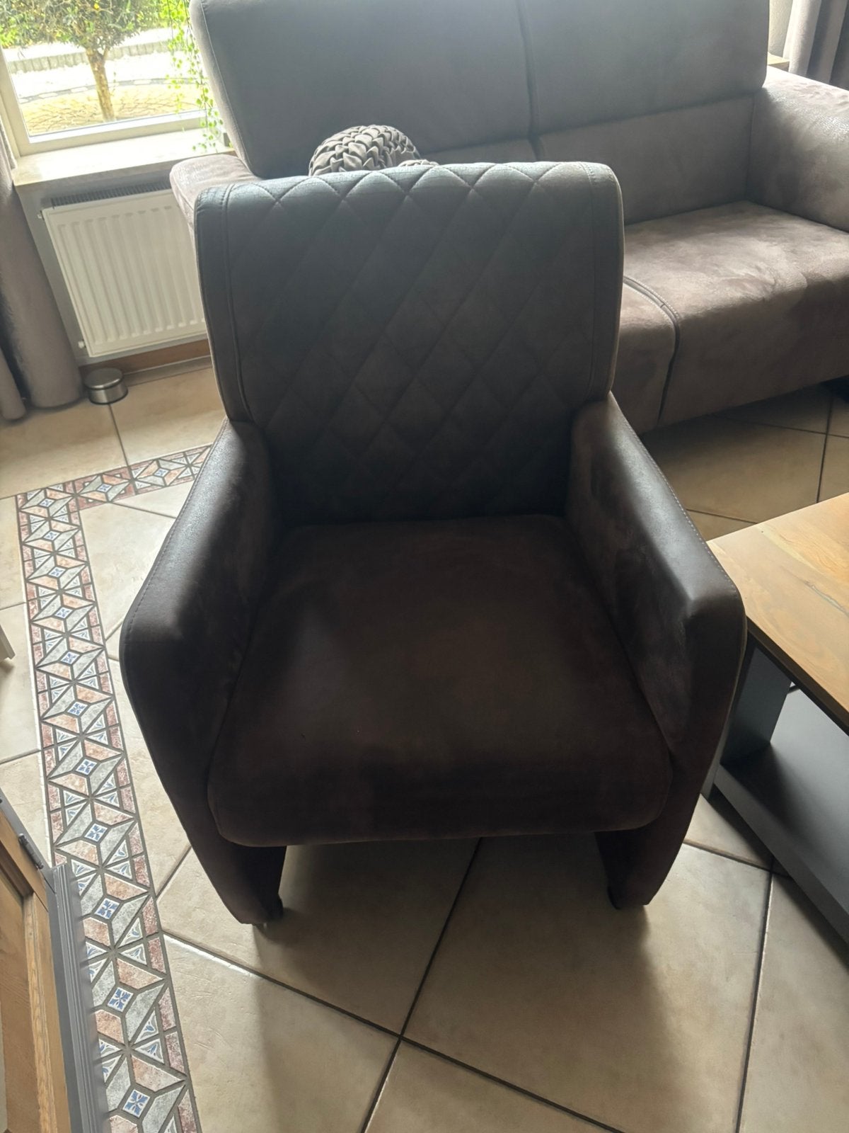 4 eetkamerstoelen, Ophalen, Gebruikt, Bruin, Vier