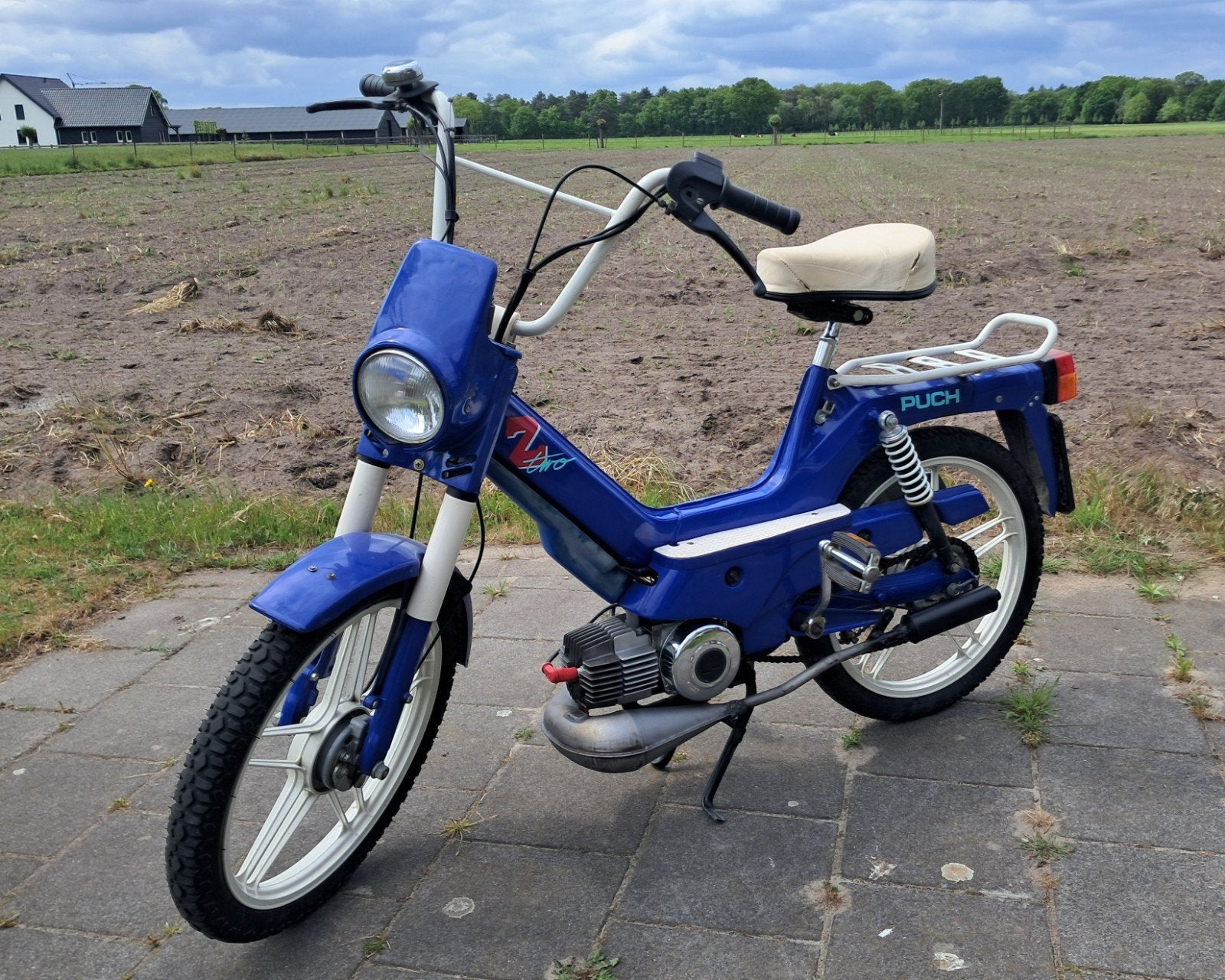 Puch Maxi Weinig kilometers!!, Fietsen en Brommers, Brommers | Puch, Ophalen, Zo goed als nieuw, 1 versnellingen, Maximaal 25 km/u