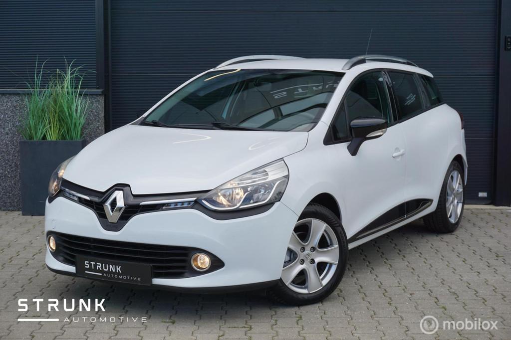Renault Clio Estate 0.9 TCe Expression Airco Navi Cruise Ori, Auto's, Wit, Origineel Nederlands, Handgeschakeld, 3 cilinders