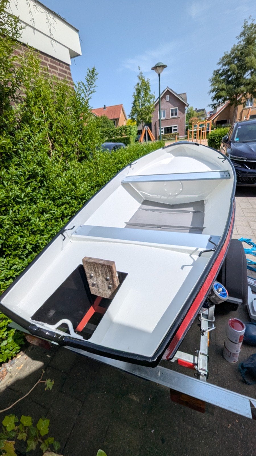 Beenhakker vlet stalen sloep, Ophalen, Motor en Techniek, Motorboot