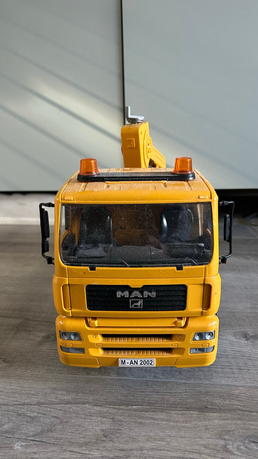 Bruder MAN TGA Takelwagen met Kraan - Speelgoedauto, Ophalen, Gebruikt