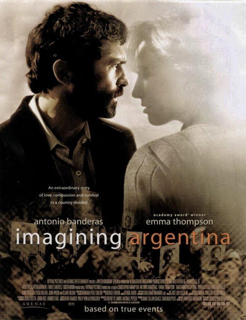 DVD - Imagining Argentina (2003), Cd's en Dvd's, Dvd's | Drama, Zo goed als nieuw, Drama, Vanaf 12 jaar, Ophalen of Verzenden