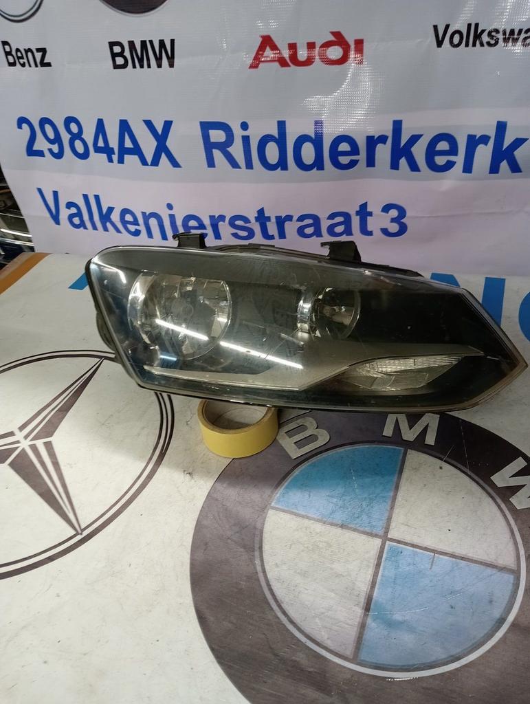 VW Polo 6R H7 Halogeen Koplamp Rechts R 6R1941008F, Auto-onderdelen, Verlichting, Gebruikt, -, Volkswagen, -