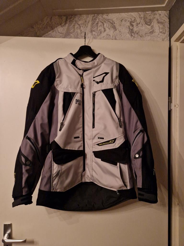 MACNA motorjas ZGAN, Motoren, Kleding | Motorkleding, Ophalen, Tweedehands, Jas | textiel, Macna