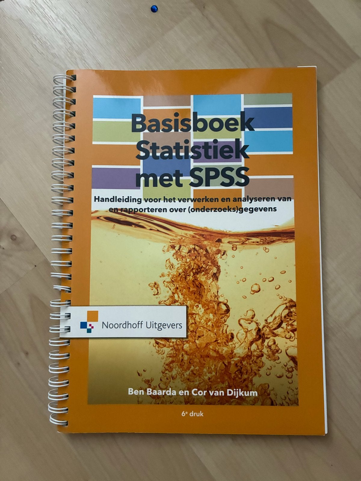 Basisboek Statistiek met SPSS - 6e druk, Ophalen of Verzenden, Gamma, Zo goed als nieuw, HBO