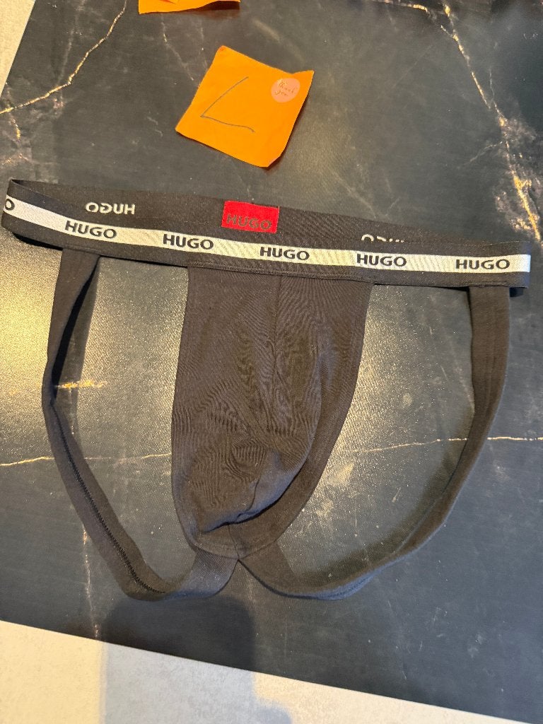HUGO jockstrap, zwart, maat L, Kleding | Heren, Ophalen of Verzenden, Zwart, Slip