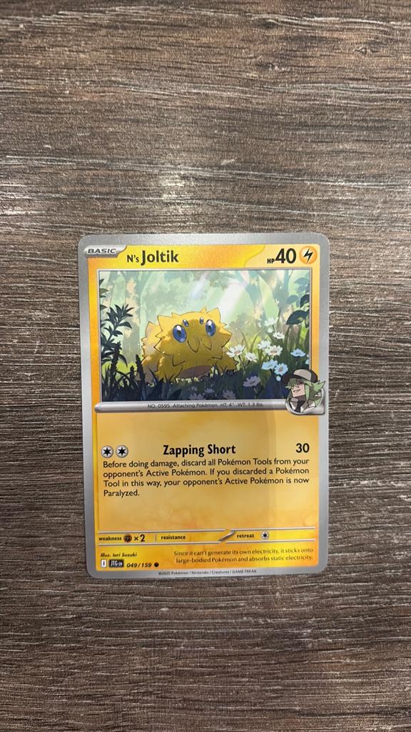 JTG N’s Joltik 049/159, Ophalen of Verzenden, Zo goed als nieuw