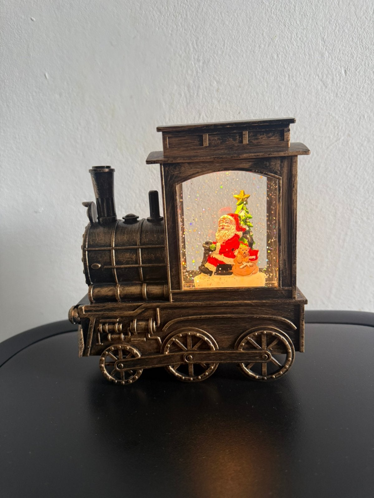 Kerst trein met licht en projector!, Diversen, Ophalen of Verzenden, Zo goed als nieuw