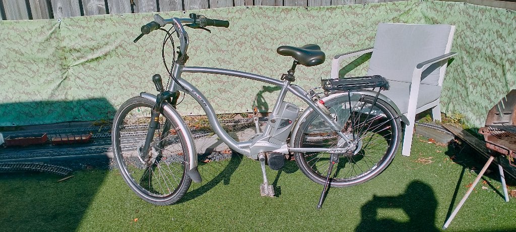 Electrische fiets Merk Flyer, Ophalen, Gebruikt, 50 km per accu of meer, Overige merken