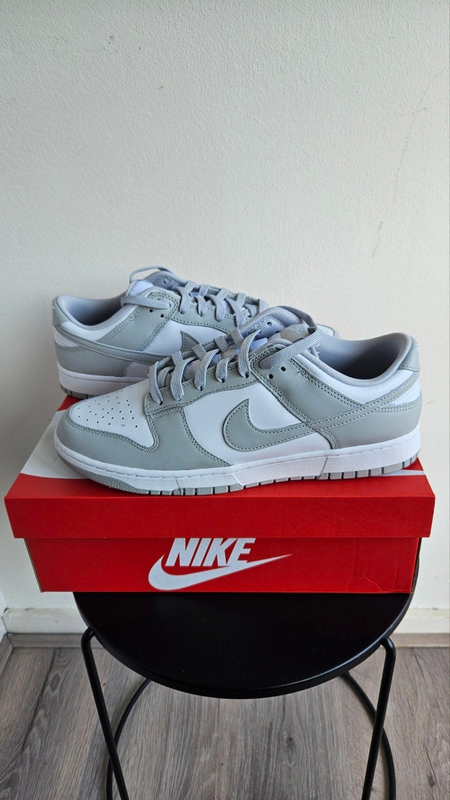 Nike Dunk Low Grey Fog. eu 46. NIEUW, Overige kleuren, Nike, Nieuw, Ophalen of Verzenden