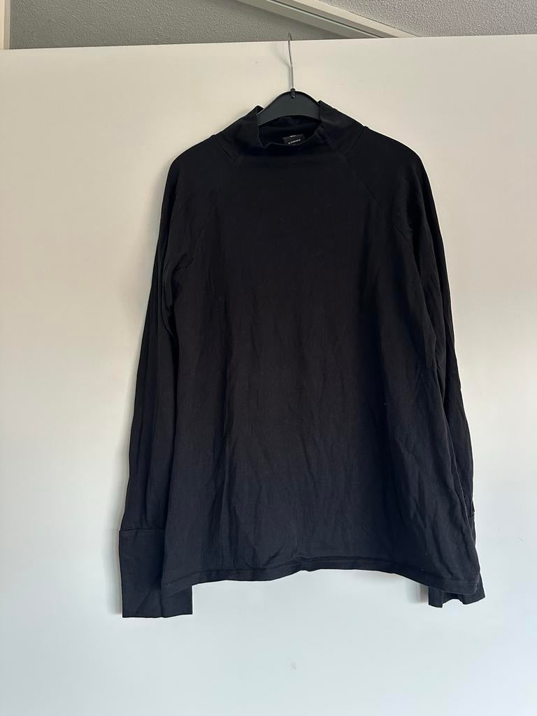 G-Star RAW Zwarte Longsleeve Maat M - Z.G.A.N., Ophalen of Verzenden, Zo goed als nieuw, Maat 48/50 (M), Zwart