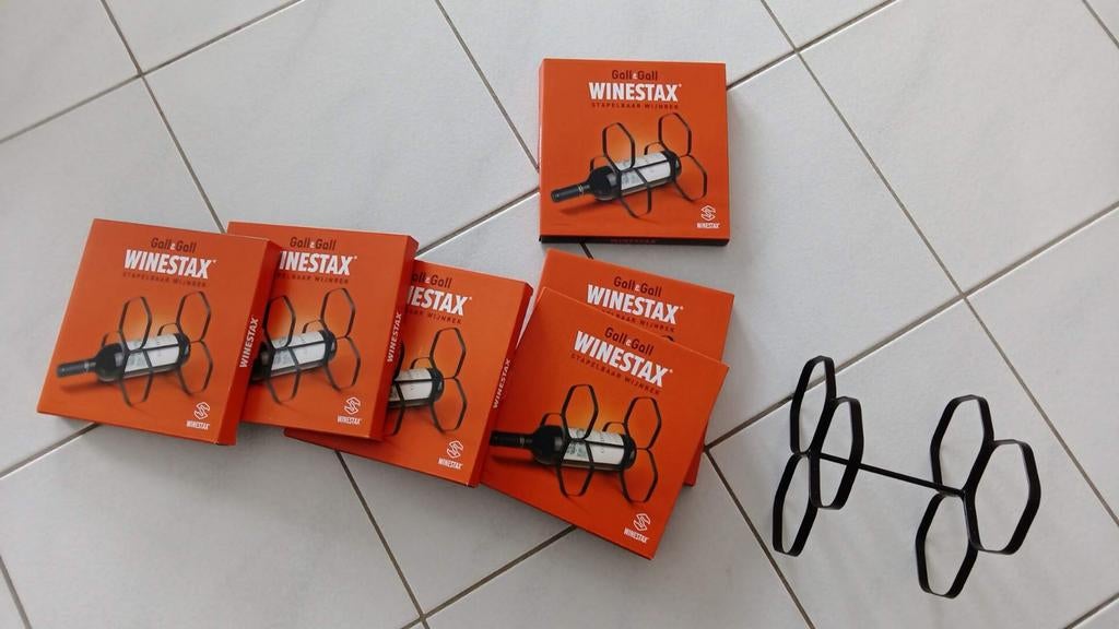 3 stuks Stax wijnrek, nieuw in de verpakking, Huis en Inrichting, Woonaccessoires | Wijnrekken, Ophalen of Verzenden