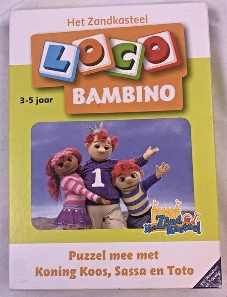 Loco Bambino Het Zandkasteel basisdoos met boekje compleet, Coolsingel 104, 3011 AG Rotterdam, Netherlands, Verzenden, Zo goed als nieuw