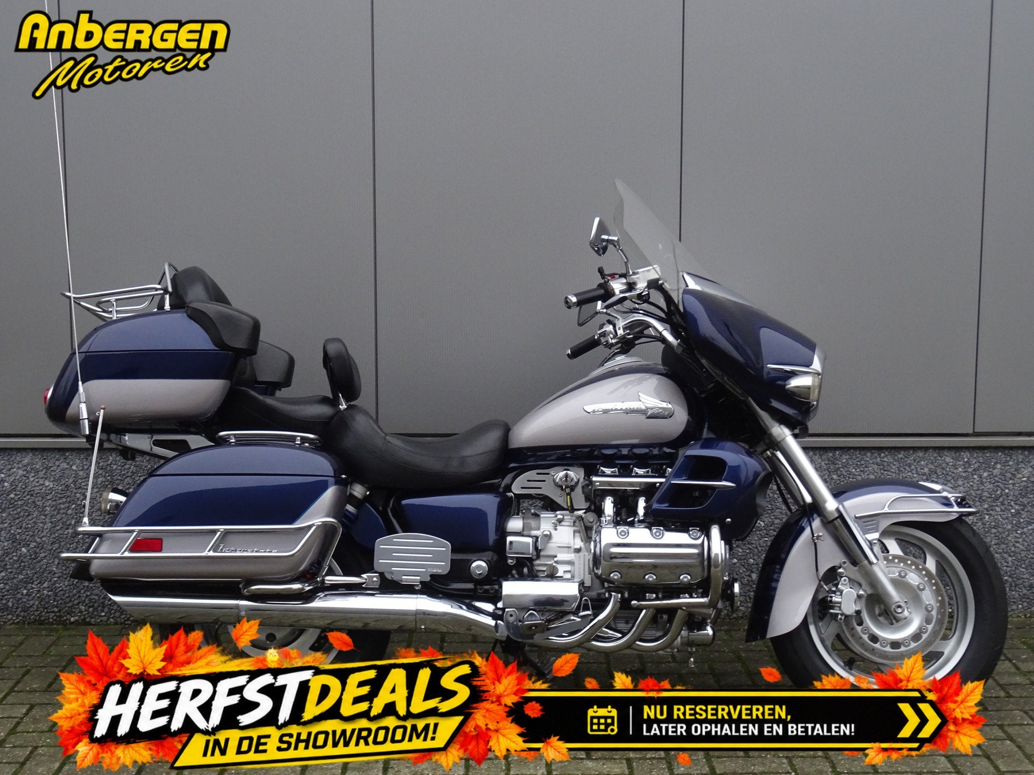 Honda GL 1500 F6C VALKYRIE INTERSTATE (bj 2003), Motoren, Toermotor, 1520 cc, Gebruikt, Bedrijf