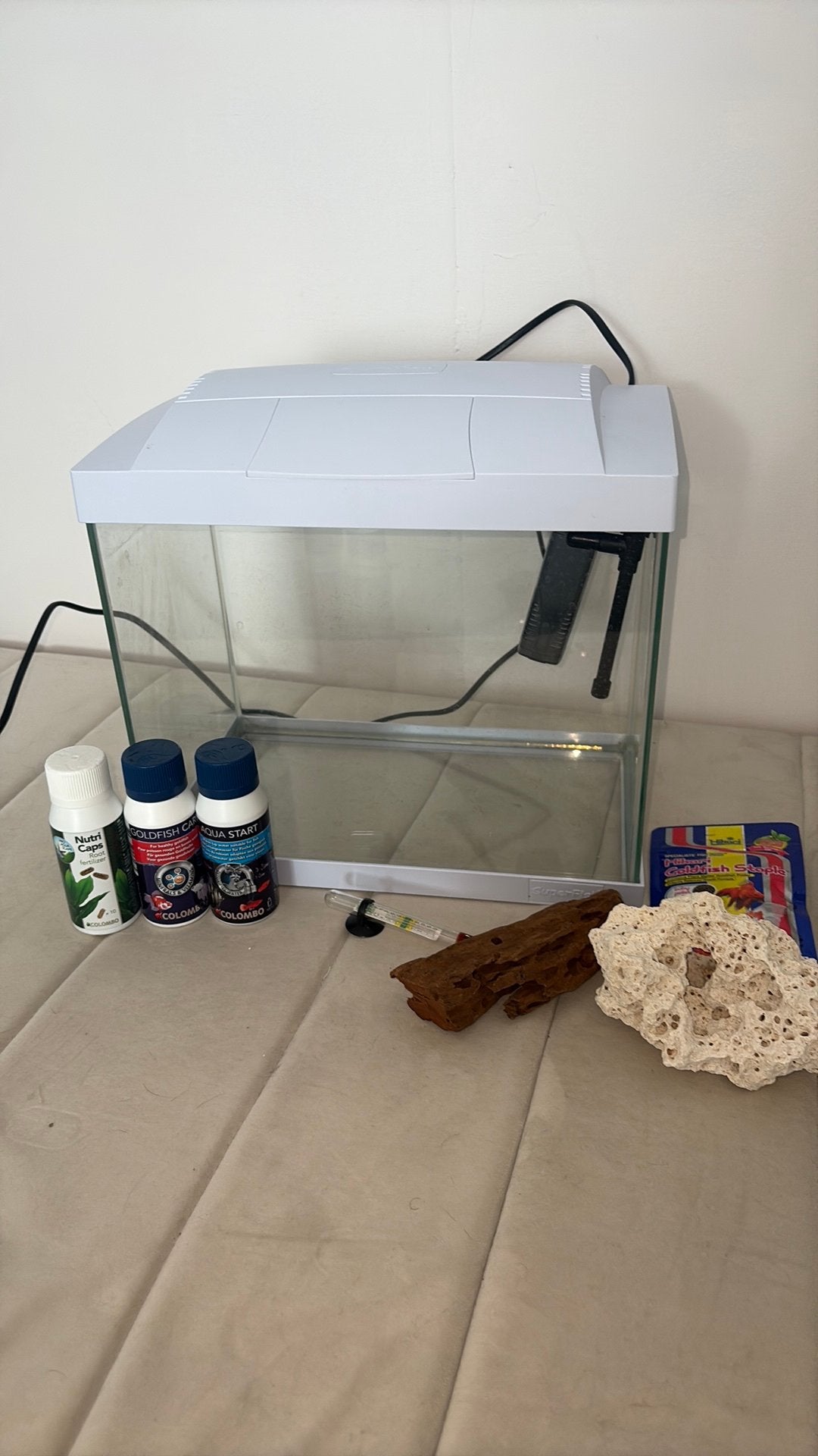Superfish Aquarium 16 liter incl toebehoren, Ophalen, Leeg aquarium