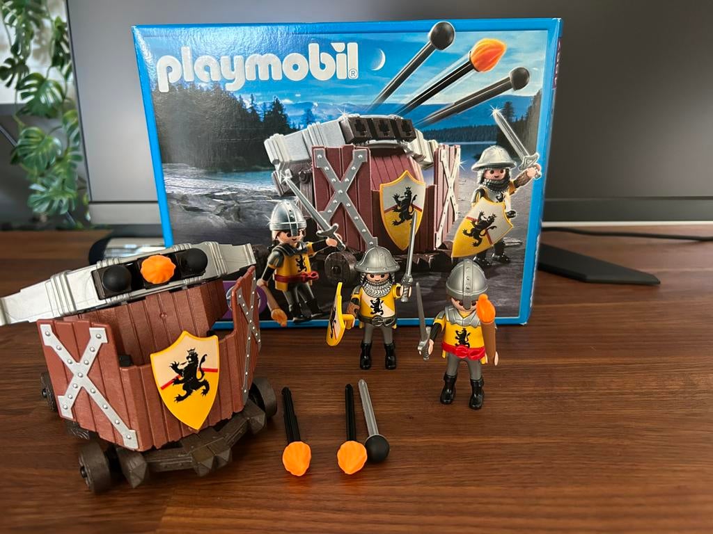 Playmobil 4867 Leeuwenridders met Ballista, Ophalen, Zo goed als nieuw