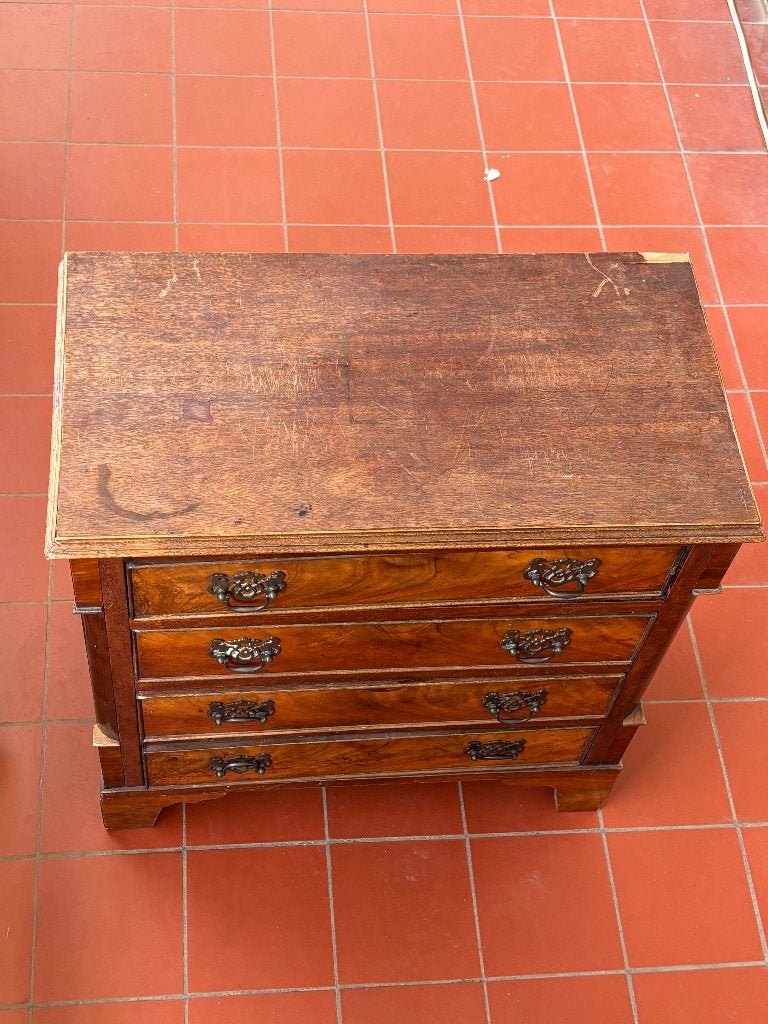 Vintage Antiek Kastje Ladekast Bestekkast Klassiek Hout, Huis en Inrichting, Kasten | Ladekasten, Ophalen, Gebruikt, Overige materialen