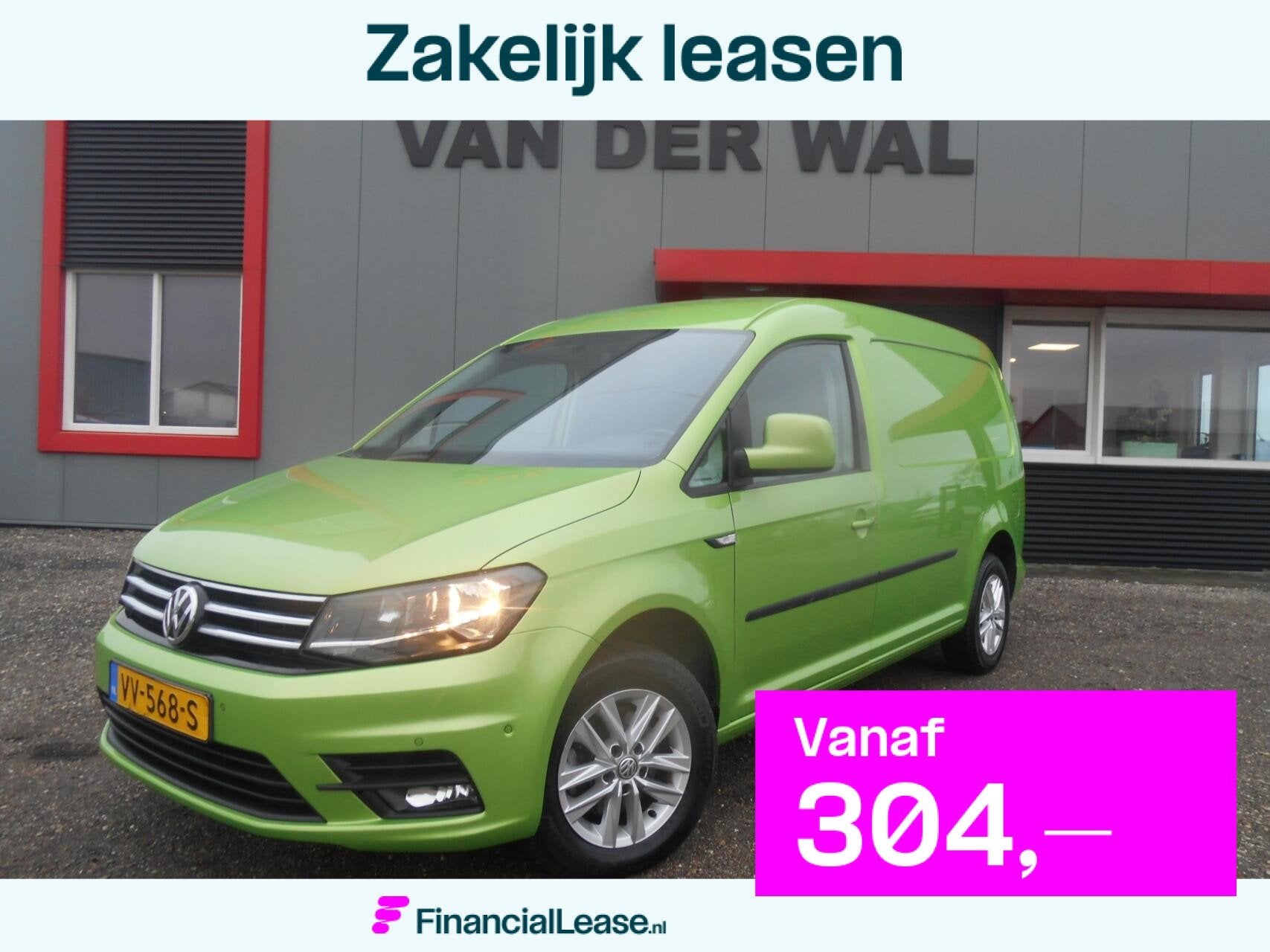 Volkswagen Caddy Bestel 2.0 TDI L2H1 BMT Maxi Highline/AUTOM, Stof, Gebruikt, Euro 6, 4 cilinders