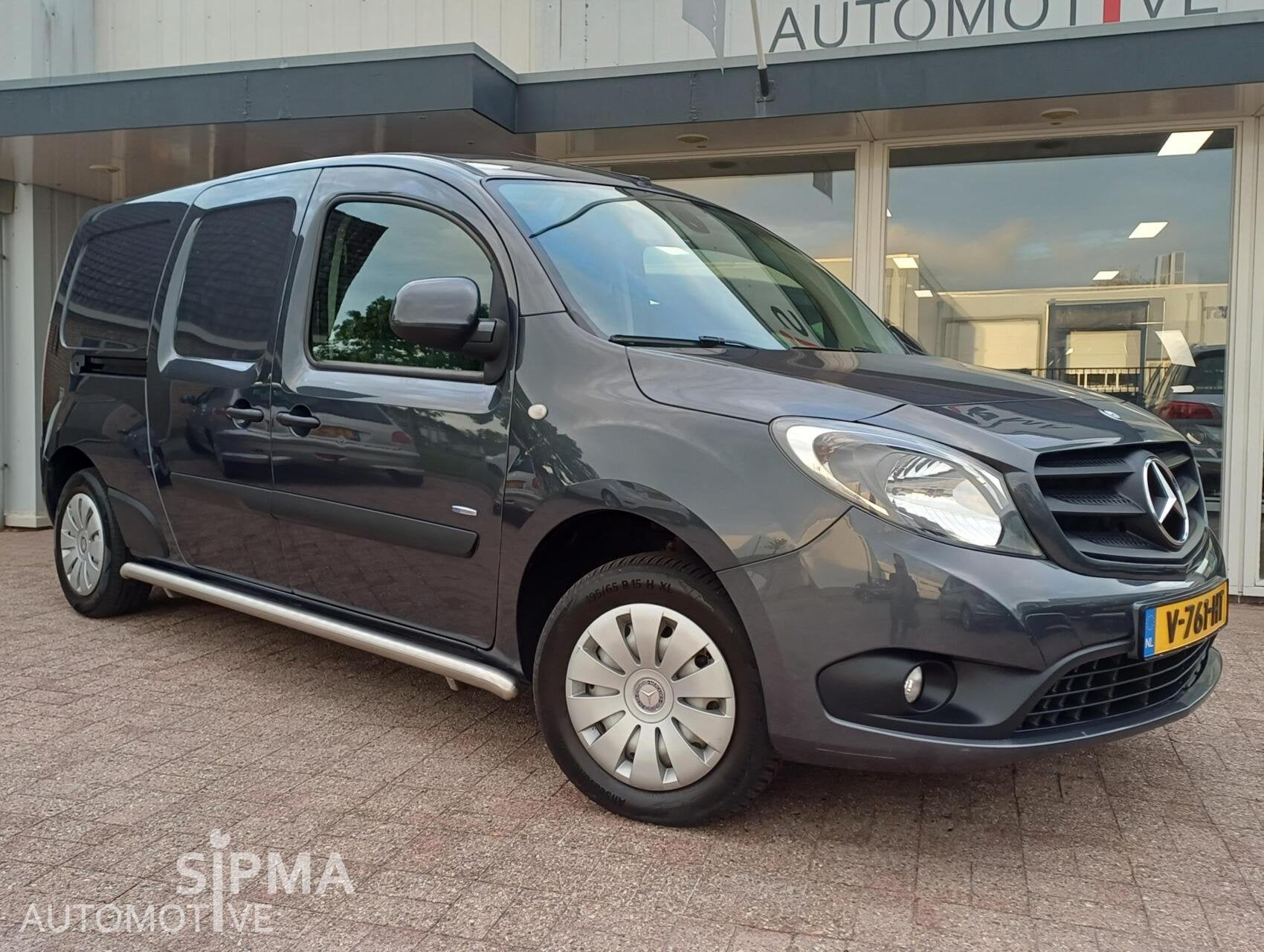 Mercedes Citan 109CDI Extra Lang/121dkm/trekhaak/cruise/2017, Auto's, 4 cilinders, 715 kg, Bedrijf, 2 stoelen