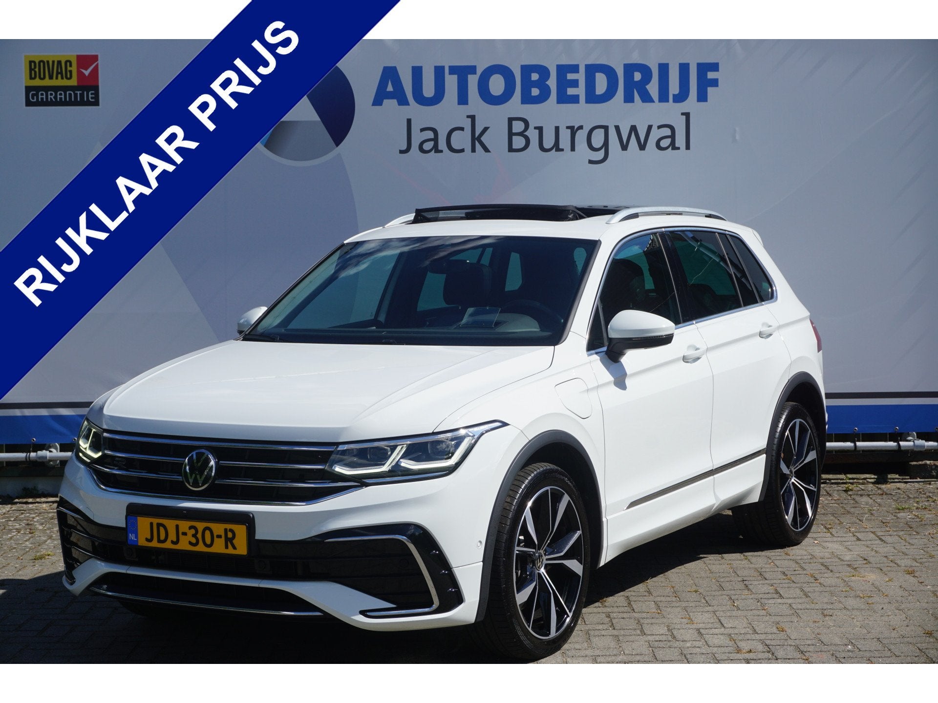 Volkswagen Tiguan 1.4 TSI eHybrid R-Line Business+ Trekhaak, Euro 6, 4 cilinders, Wit, Hybride Elektrisch/Benzine
