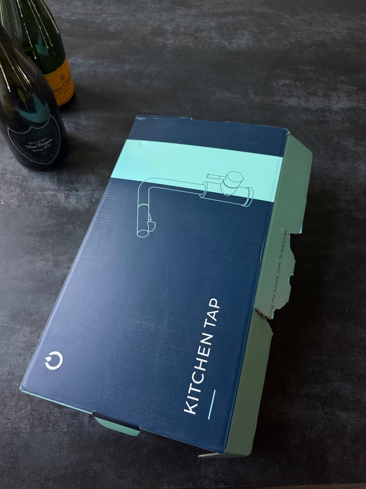 Nieuwe Keukenkraan-RVS Look, Doe-het-zelf en Verbouw, Sanitair, Ophalen, Nieuw, Rvs, Kraan