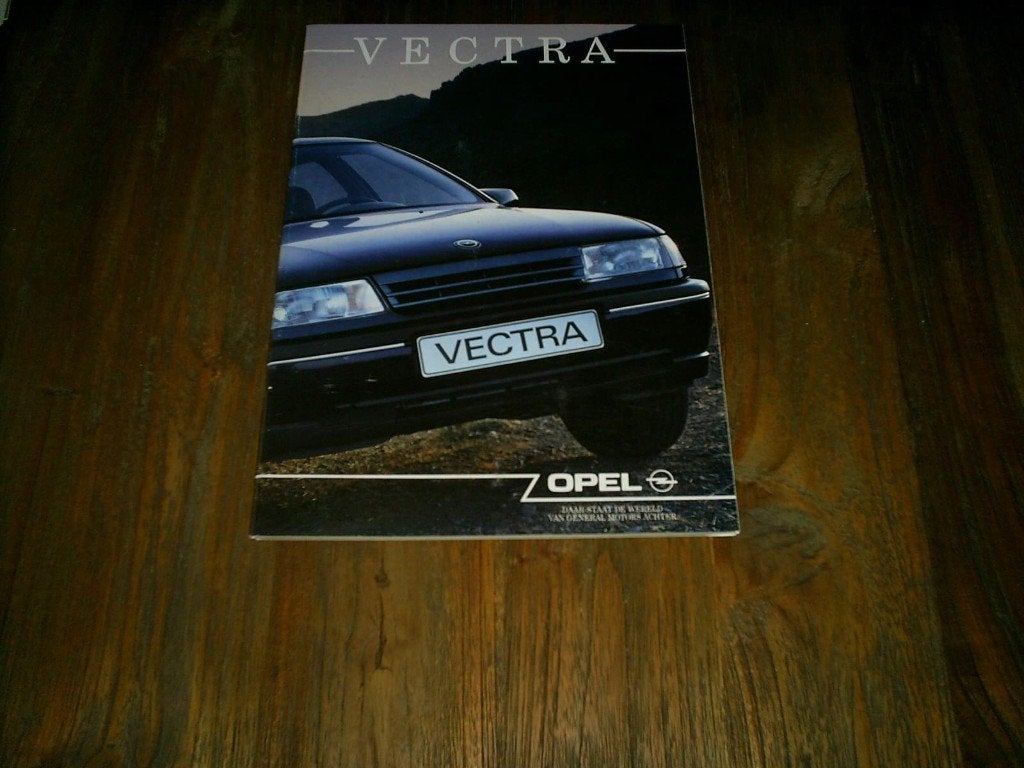 Opel Vectra GLS / 4 x 4 / GL / GT / CD + Prijslijst, Verzenden, Zo goed als nieuw, Opel