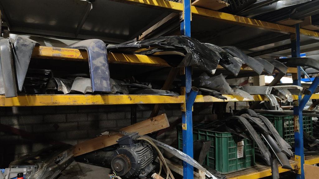 Magazijn werkplaats stelling platen stelling, -, Gebruikt, -, -