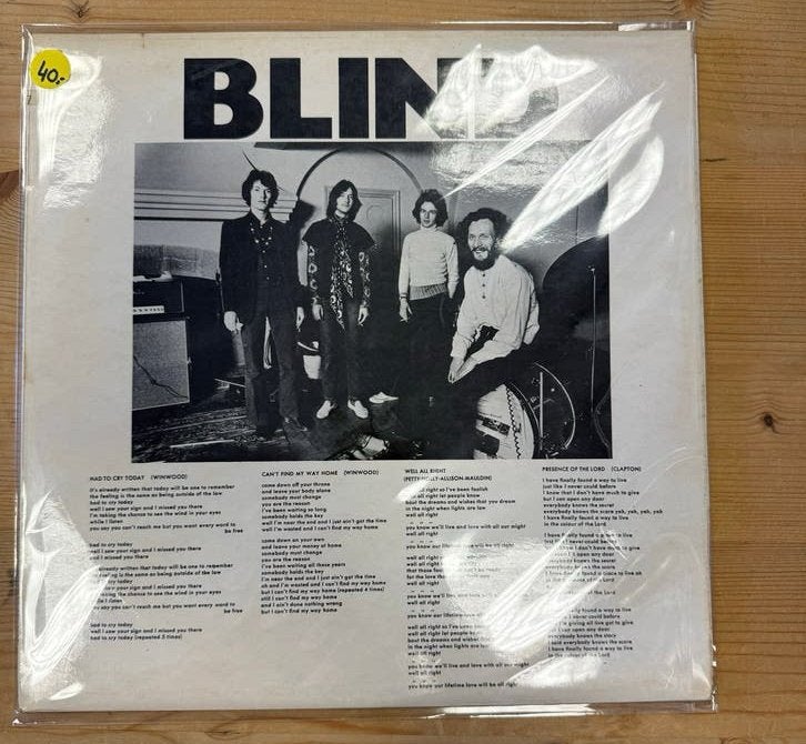 Blind Faith - Blind Faith LP (Vinyl), Cd's en Dvd's, LP, Rock, Gebruikt, Ophalen of Verzenden