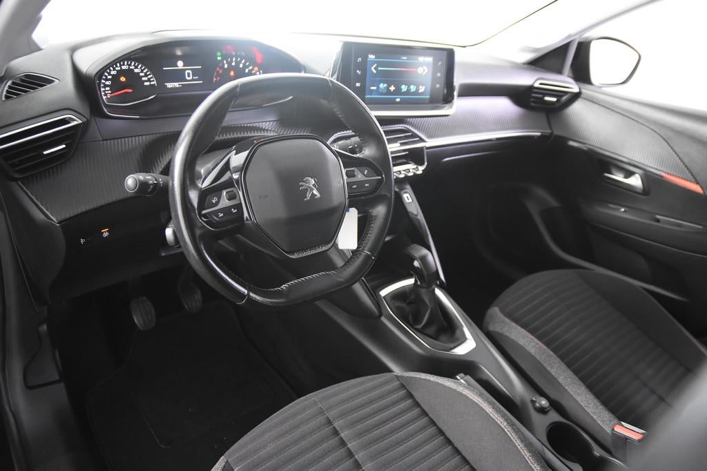 Peugeot 208 Active *Carplay*Navigatie*DAB* (bj 2020), Voorwielaandrijving, Stof, 1199 cc, Zwart