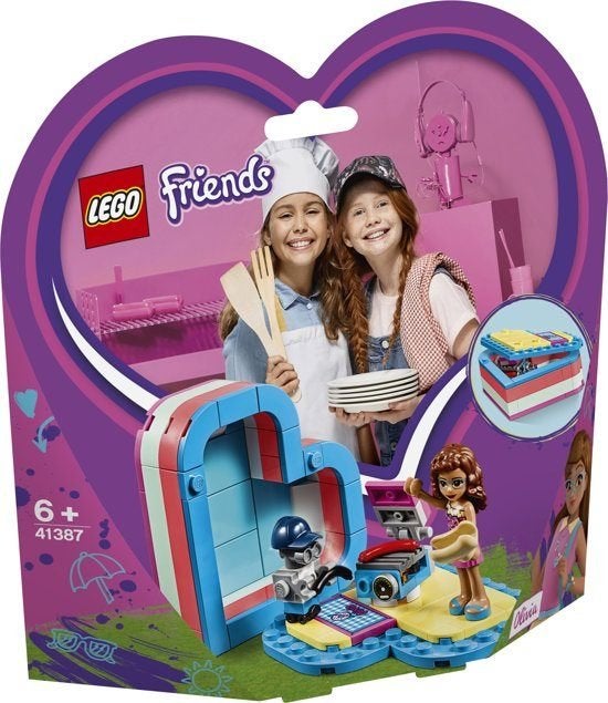 41387 Lego Friends: Olivia's Hartvormige Zomerdoos -Nieuw!!, Lego, Nieuw, Friends, Ophalen of Verzenden